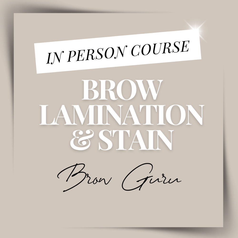 Brow Lamination & Stain Course